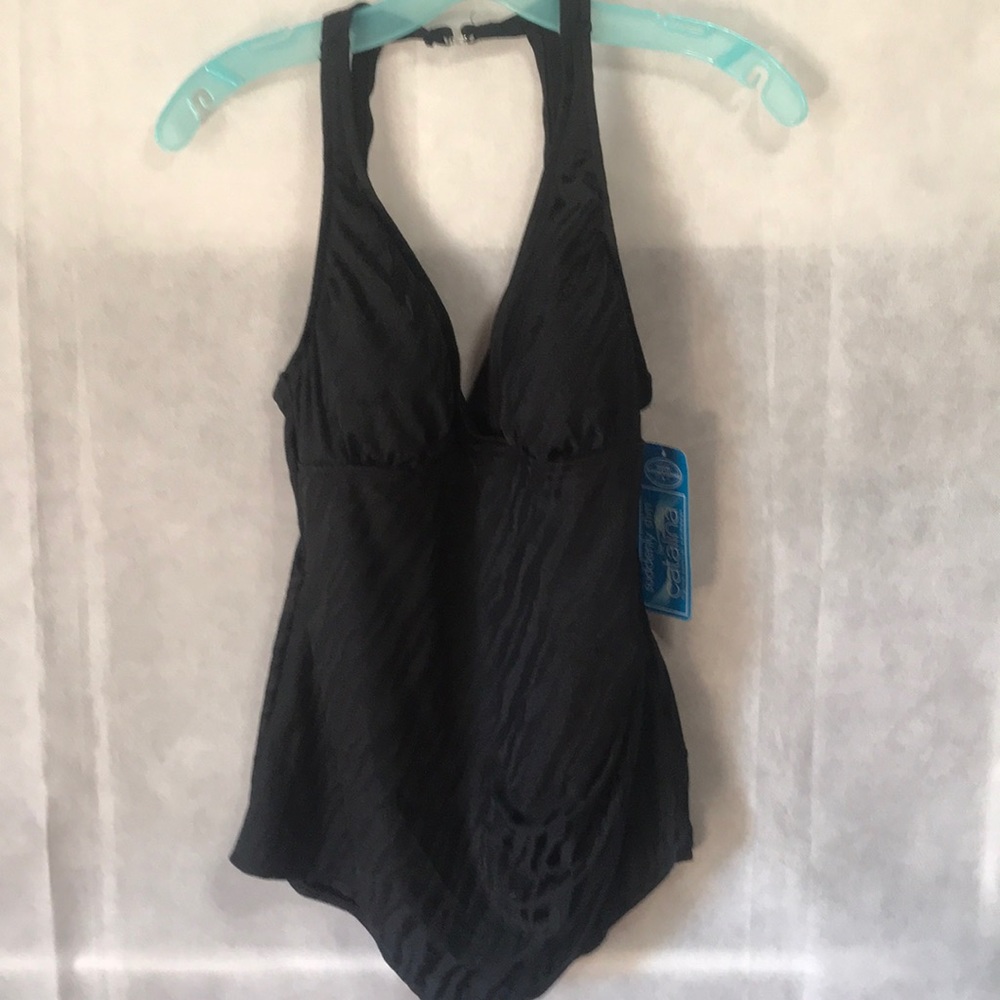 Suddenly slim one piece bathing suit. 190F